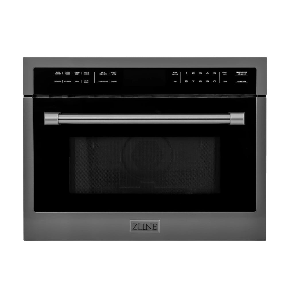 ZLINE 24" Built-in Convection Microwave Oven in Stainless Steel with Speed and Sensor Cooking (MWO-24)