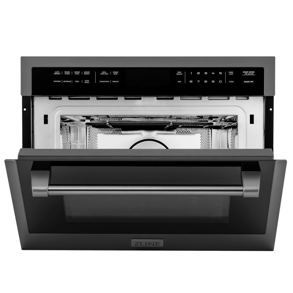 ZLINE 24" Built-in Convection Microwave Oven in Stainless Steel with Speed and Sensor Cooking (MWO-24)