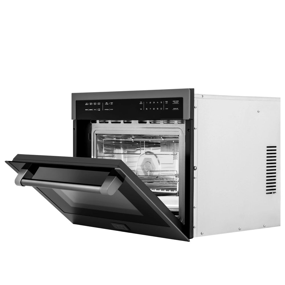 ZLINE 24" Built-in Convection Microwave Oven in Stainless Steel with Speed and Sensor Cooking (MWO-24)