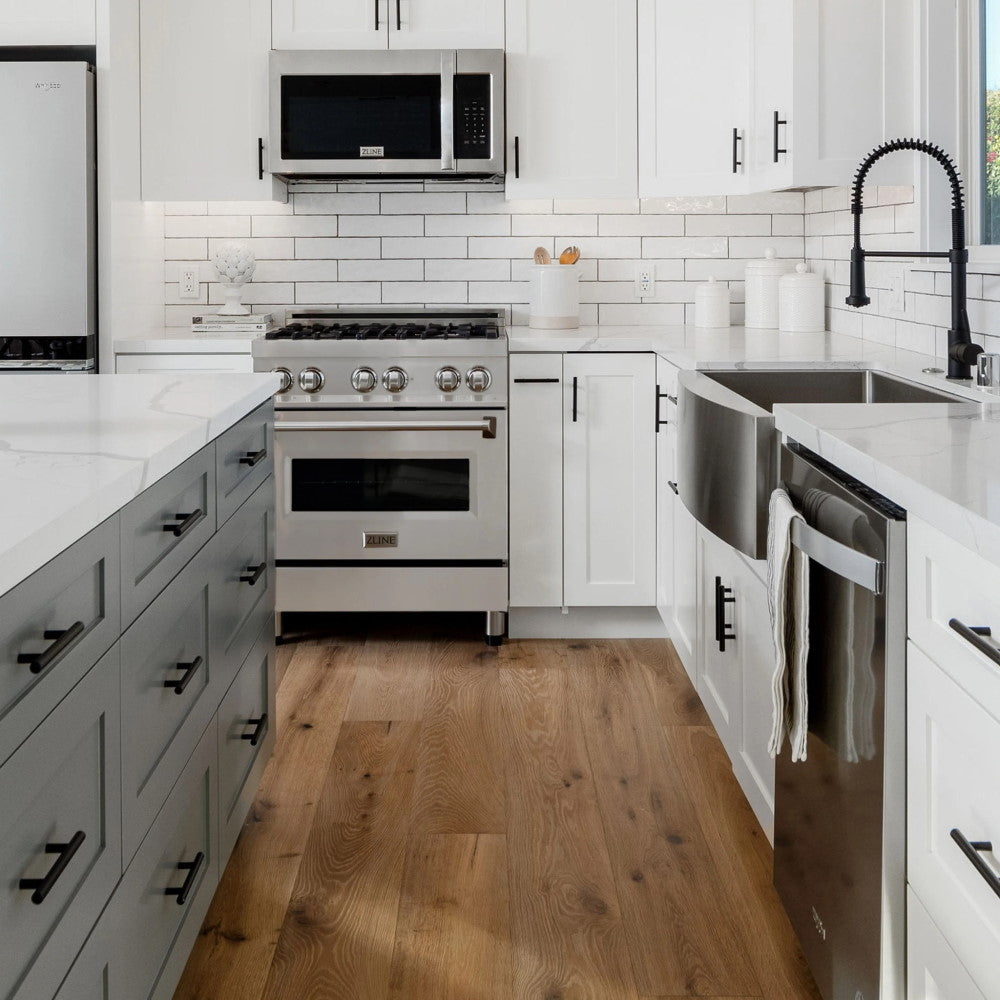 ZLINE Over the Range Convection Microwave Oven with Modern Handle and Sensor Cooking (MWO-OTR)