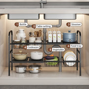 1 Set Kitchen Under Sink Organizer