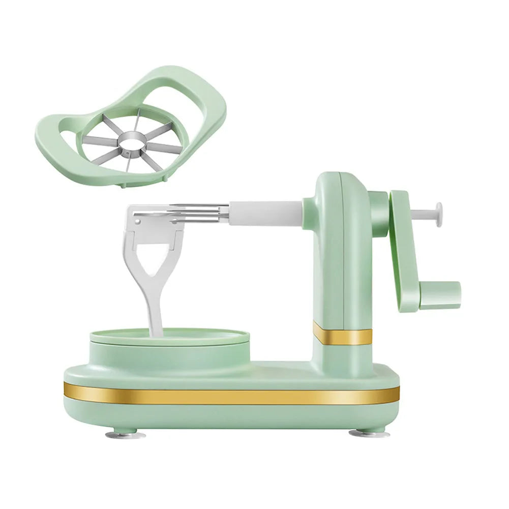 Manual Apple Peeler – Stainless Steel Blades &amp; Hand Crank Design