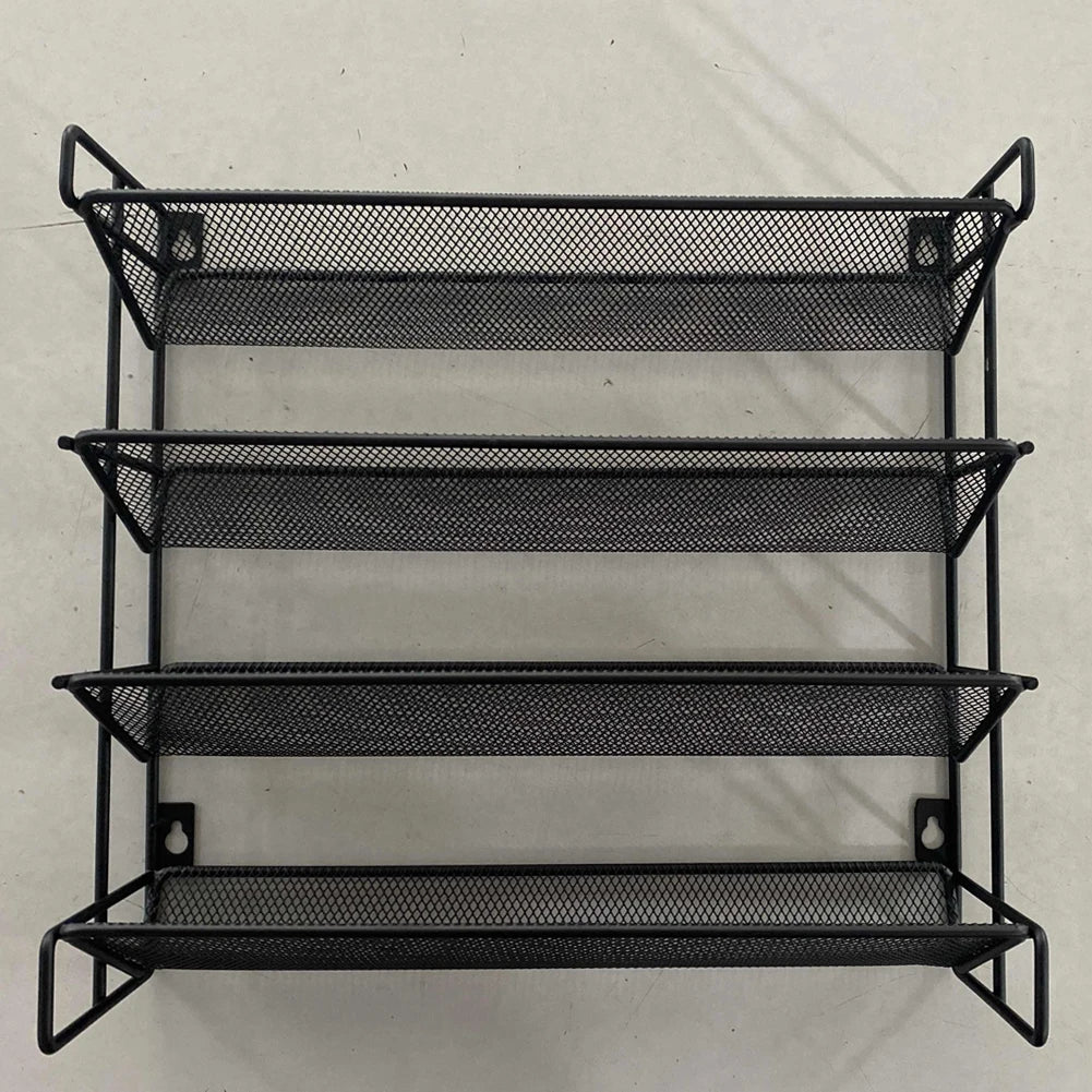 SpiceMaster™ 4-Tier Wall-Mounted Spice Rack