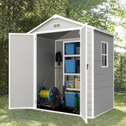 Outdoor Storage Shed with Floor