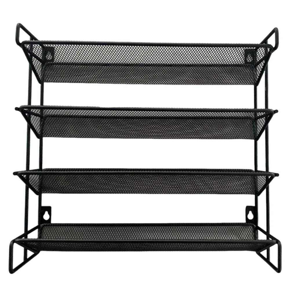 SpiceMaster™ 4-Tier Wall-Mounted Spice Rack