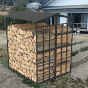 Extra Large Tall Outdoor Firewood Rack