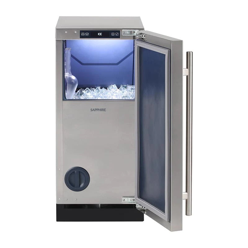 Sapphire Indoor 15" Clear Ice Machine Gourmet Cube
