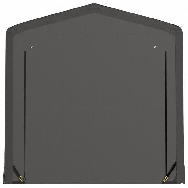 ShelterLogic ShelterTube Wind and Snow-Load Rated Garage, 10 ft. Wide Gray