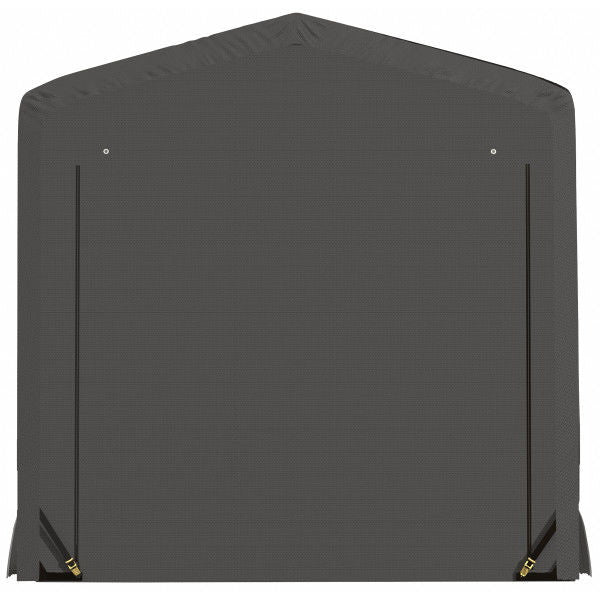 ShelterLogic ShelterTube Wind and Snow-Load Rated Garage, 10 ft. Wide Gray