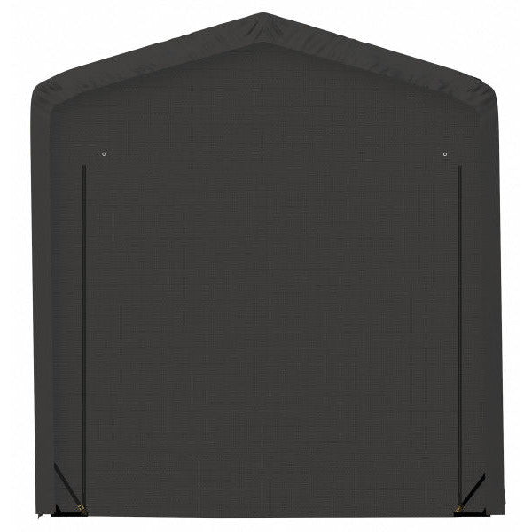 ShelterLogic ShelterTube Wind and Snow-Load Rated Garage, 14 ft. Wide Gray