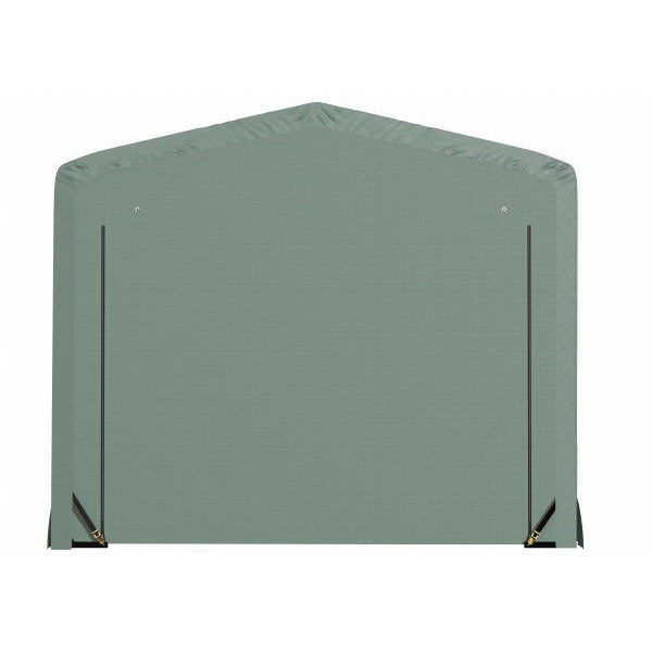 ShelterLogic ShelterTube Wind and Snow-Load Rated Garage, 12 ft. Wide Green