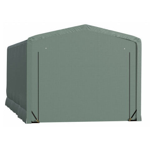 ShelterLogic ShelterTube Wind and Snow-Load Rated Garage, 12 ft. Wide Green