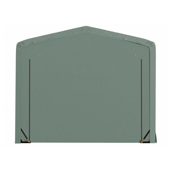 ShelterLogic ShelterTube Wind and Snow-Load Rated Garage, 12 ft. Wide Green