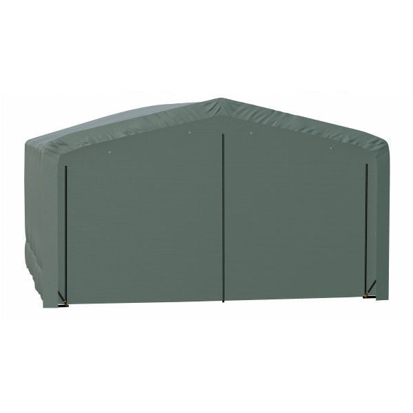 ShelterLogic ShelterTube Wind and Snow-Load Rated Garage, 20 ft. Wide  Green