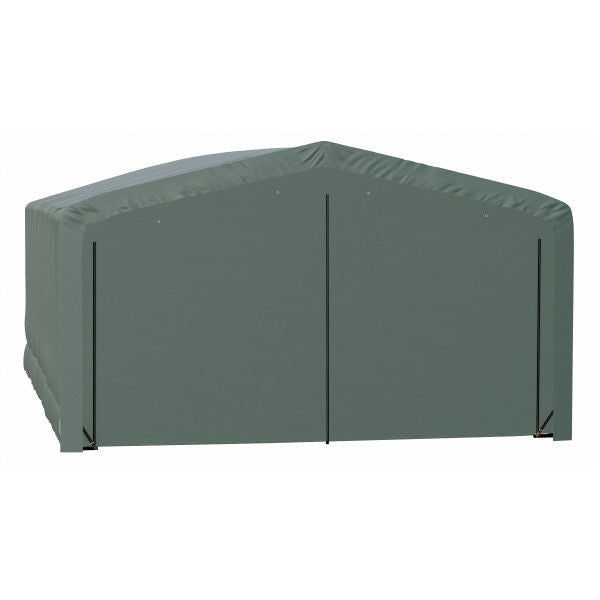 ShelterLogic ShelterTube Wind and Snow-Load Rated Garage, 20 ft. Wide  Green