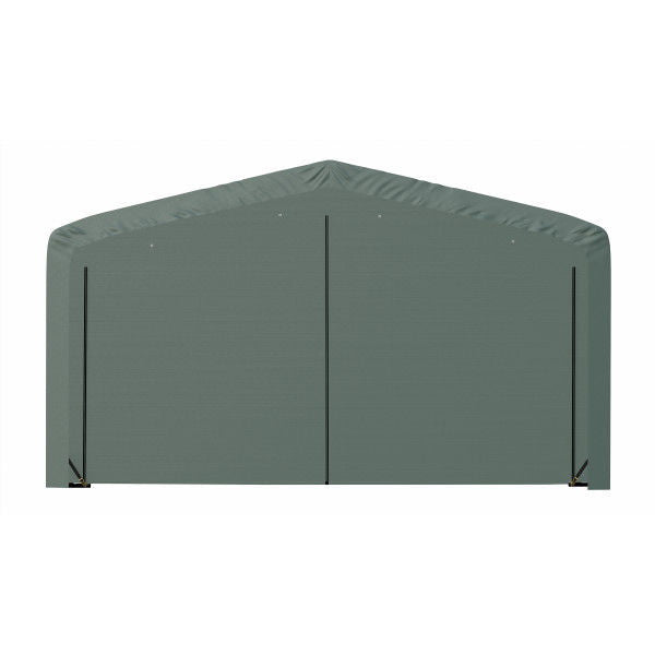 ShelterLogic ShelterTube Wind and Snow-Load Rated Garage, 20 ft. Wide  Green
