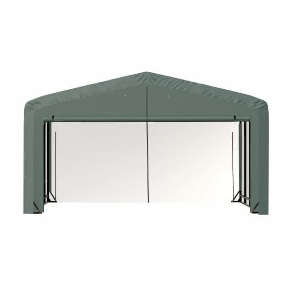 ShelterLogic ShelterTube Wind and Snow-Load Rated Garage, 20 ft. Wide  Green