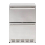 Sapphire 24" Outdoor Refrigerator with Drawers and Factory Installed Lock