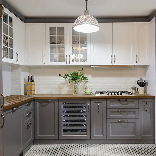 Sapphire Indoor 24" Dual Zone Wine Refrigerator