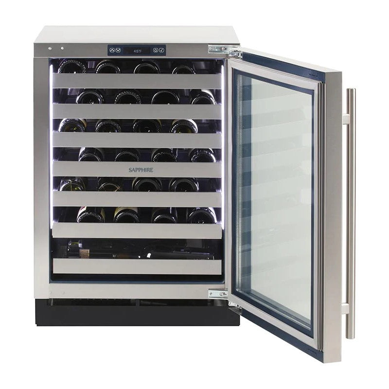 Sapphire Indoor 24" Single Zone Wine Refrigerator