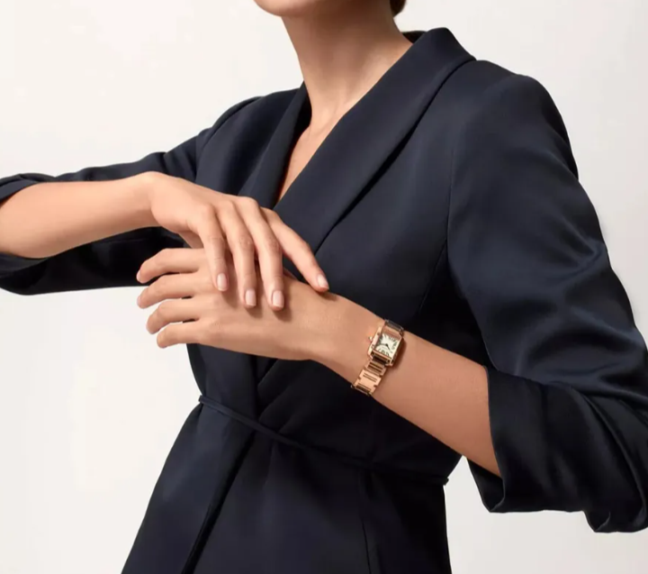 Cartier Tank Francaise Rose Gold Watch