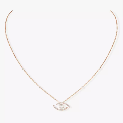 LUCKY EYE PAVED NECKLACE DIAMOND