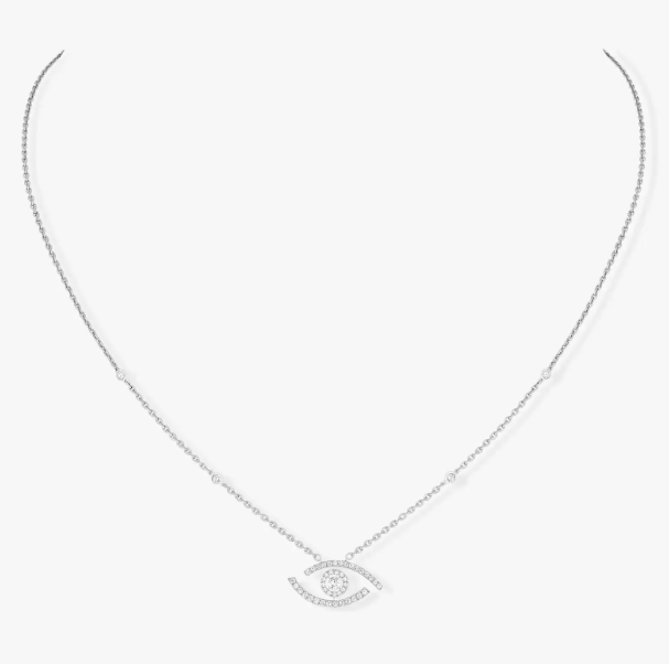 LUCKY EYE PAVED NECKLACE DIAMOND