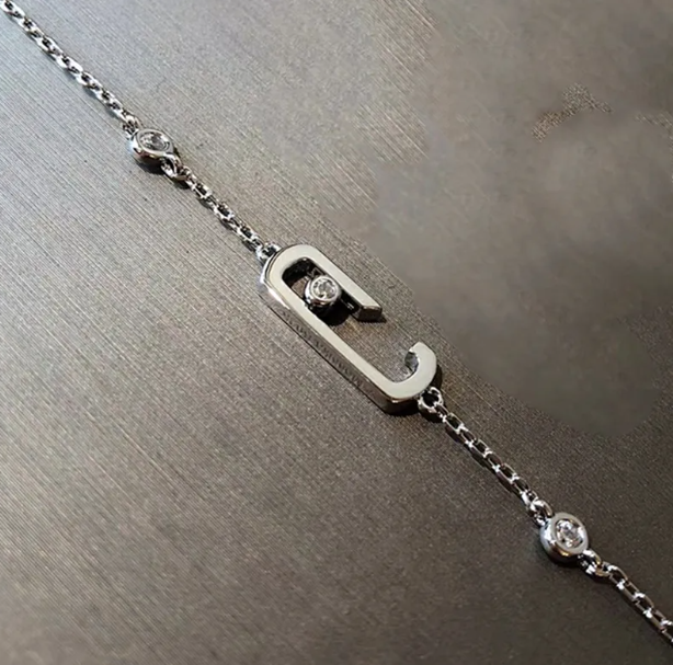 MOVE UNO OPEN DIAMOND BRACELET