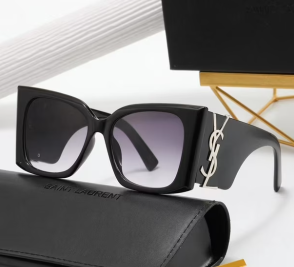 Saint Laurent SL M119 Blaze Black Purple Sunglasses