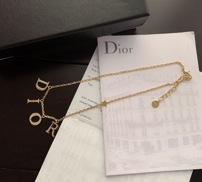 Dior Evolution Gold Necklace