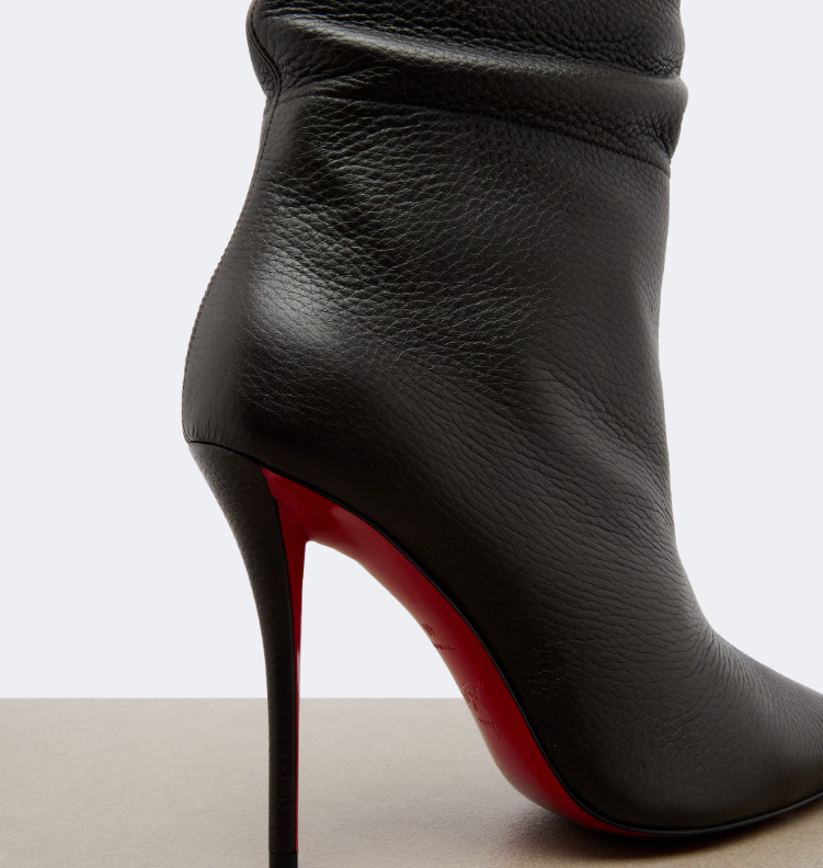 Christian Louboutin 2026 Zependris Knee-high Boot 100mm Black Leather