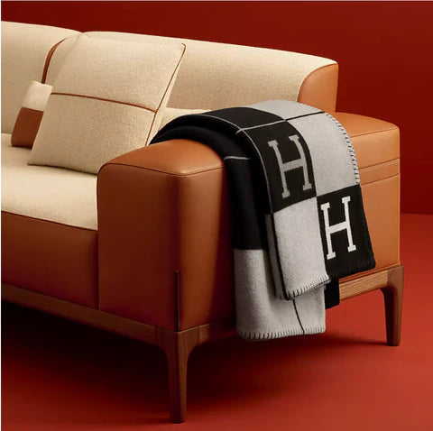 Hermes Avalon Blanket Wool Cashmere