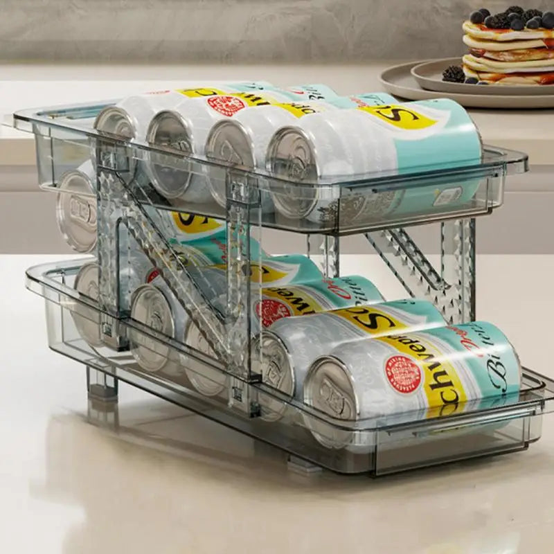 Soda Can Dispenser for Refrigerator