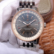 NAVITIMER CHRONOMETER 41MM ROSE GOLD GREY DIAL