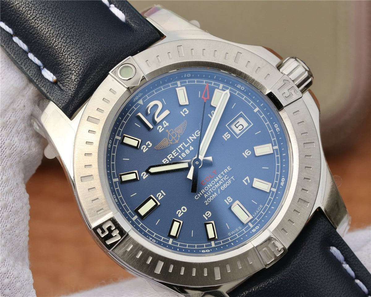 COLT AUTOMATIC 41MM BLUE DIAL