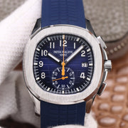 PATEK AQUANAUT CHRONOGRAPH STAINLESS STEEL BLUE
