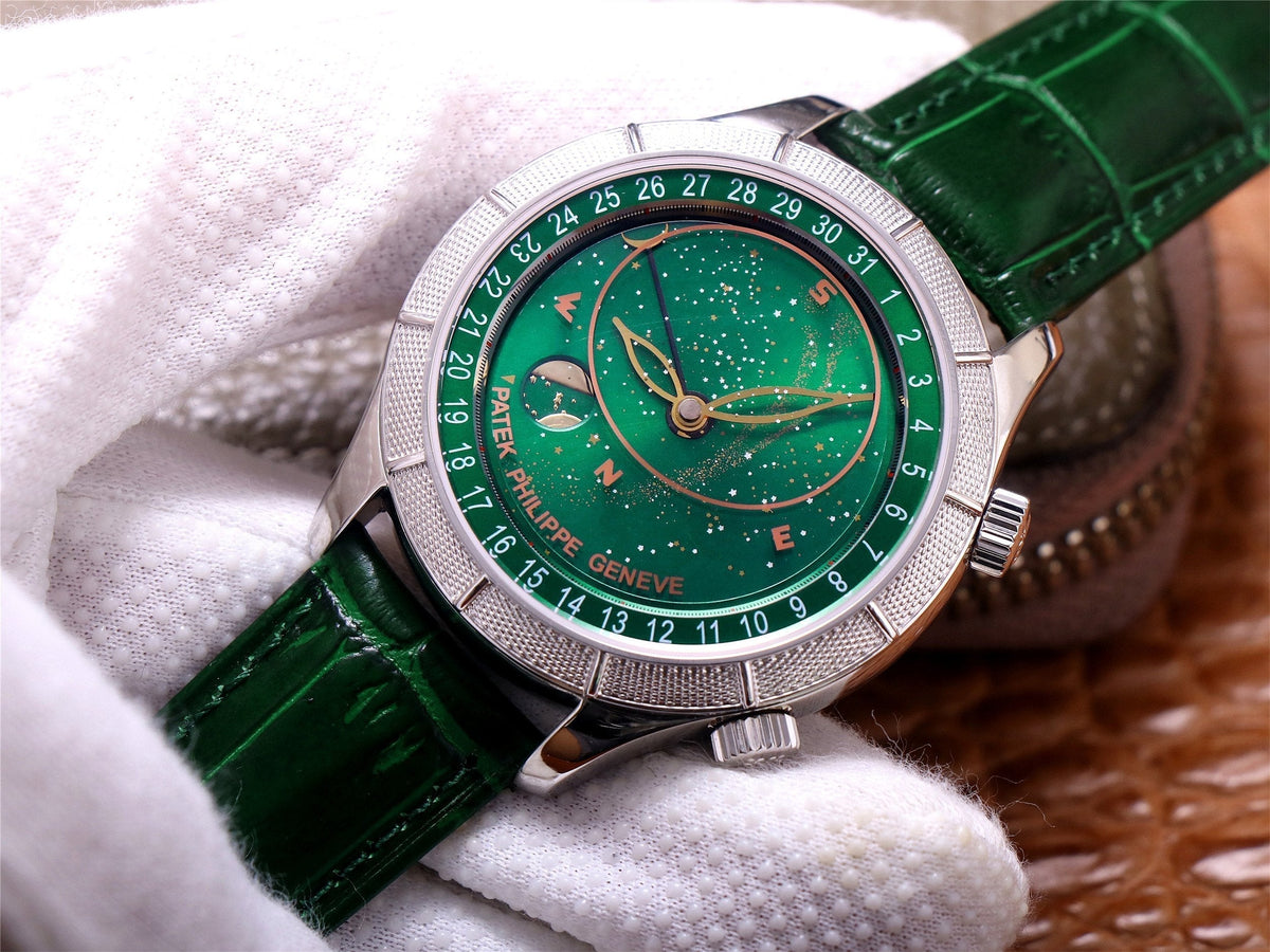PATEK CELESTIAL GRAND COMPLICATIONS STEEL GREEN DIAL