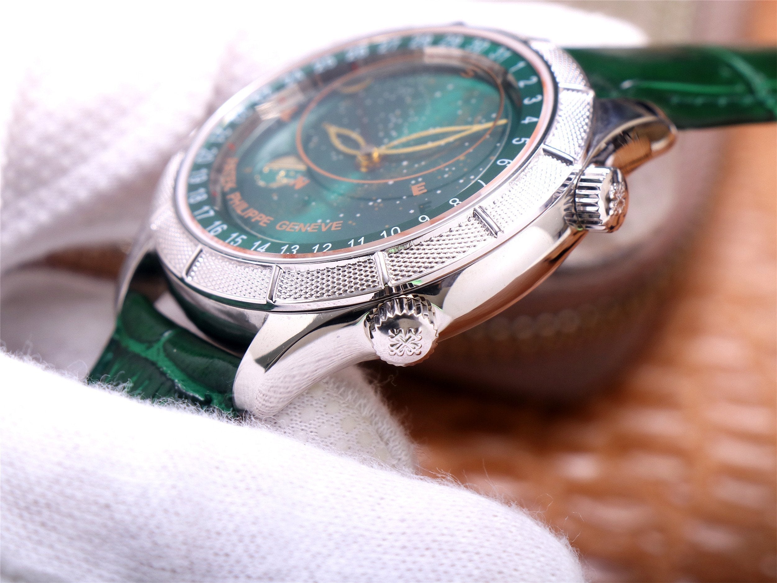 PATEK CELESTIAL GRAND COMPLICATIONS STEEL GREEN DIAL