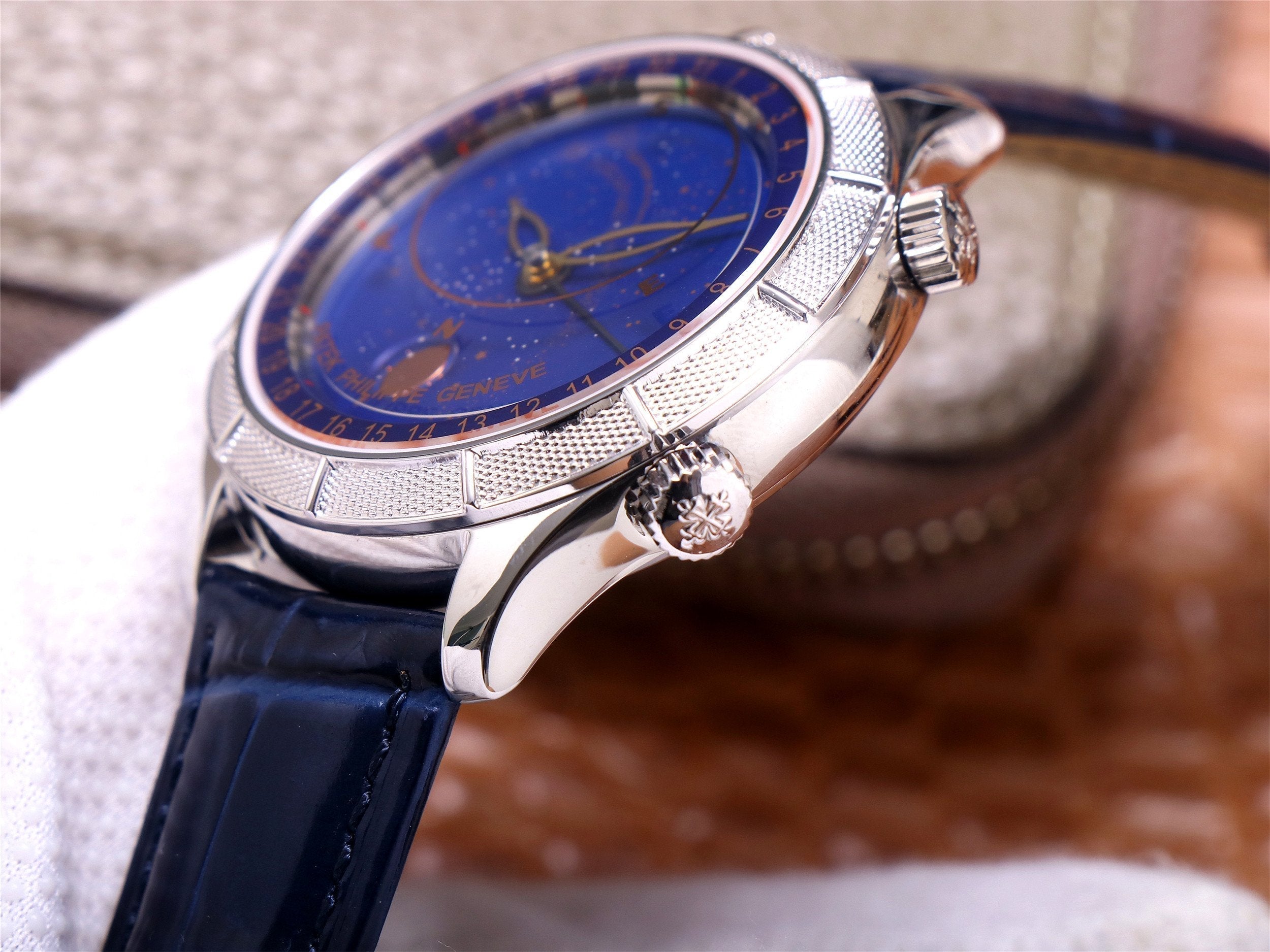 PATEK CELESTIAL GRAND COMPLICATIONS STEEL BLUE DIAL