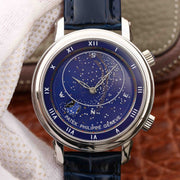 PATEK CELESTIAL SKY MOON WHITE GOLD 43MM BLUE DIAL