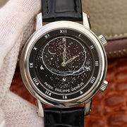 PATEK CELESTIAL SKY MOON WHITE GOLD 43MM BLACK DIAL