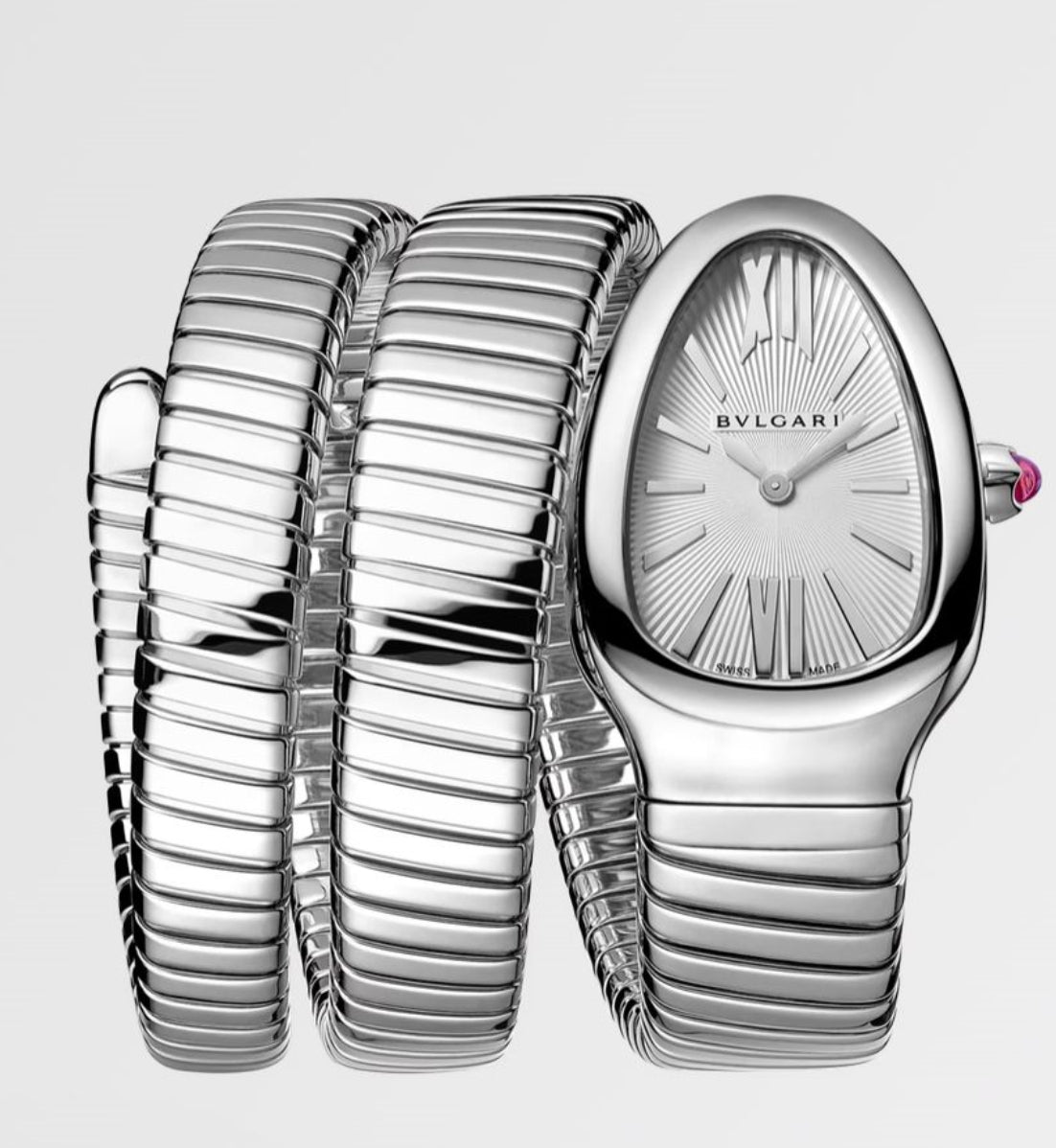 serpenti tubogas 35mm stainless steel double spiral