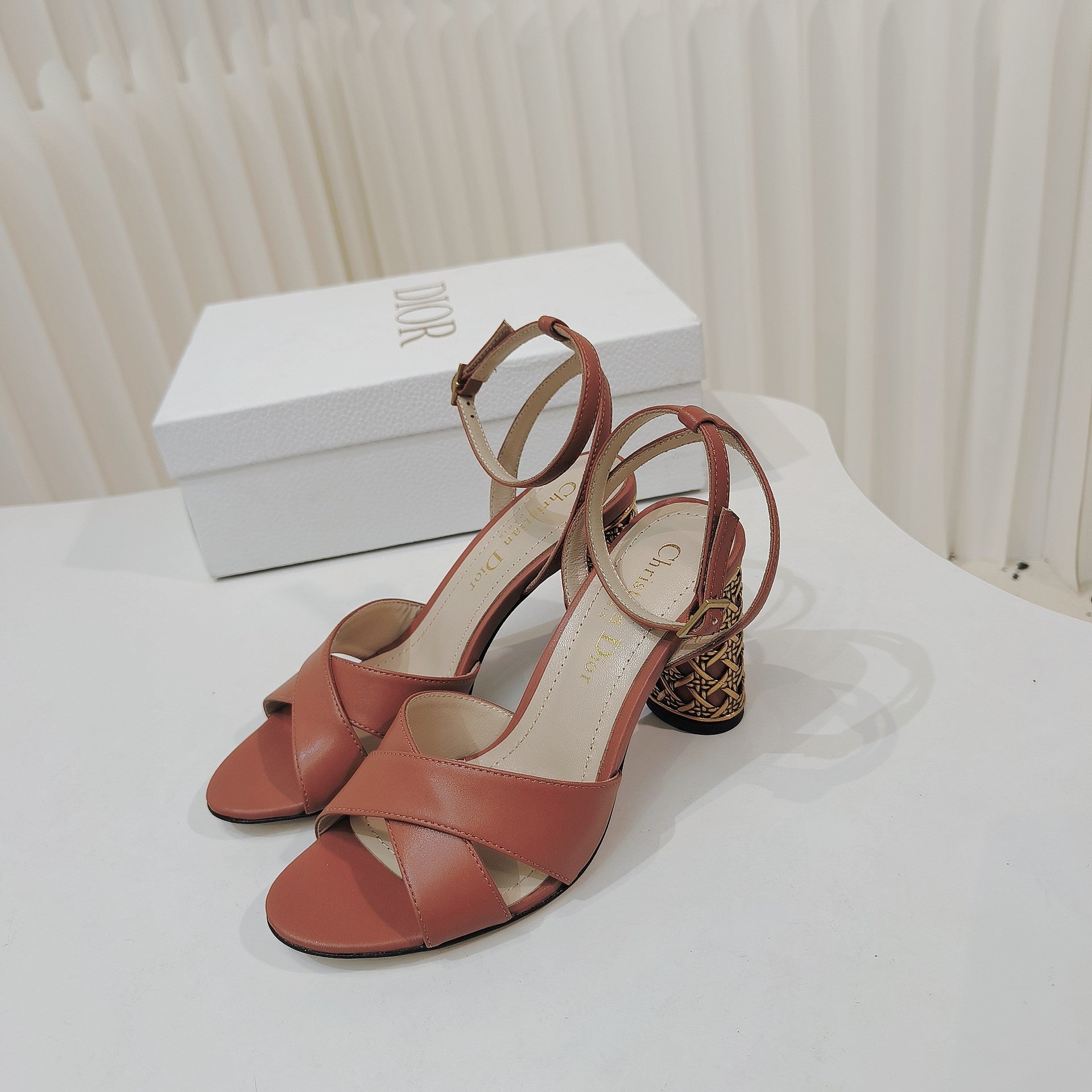 Dior 2026 Granville Heeled Sandal Lambskin 927498