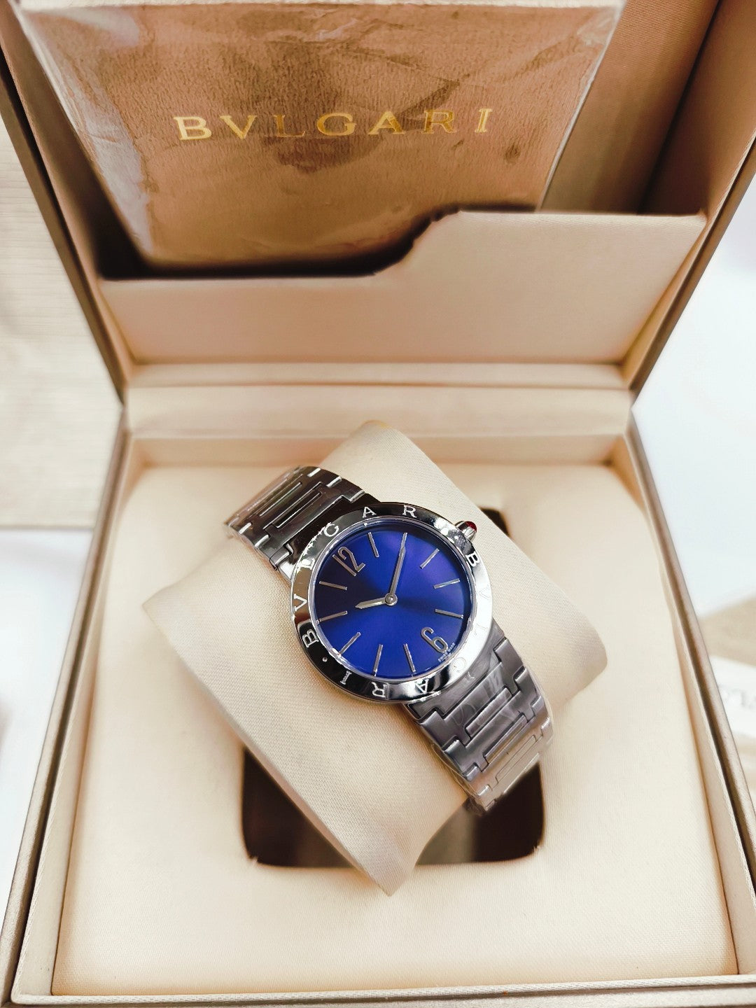 BVLGARI 33mm Sliver Case Steel