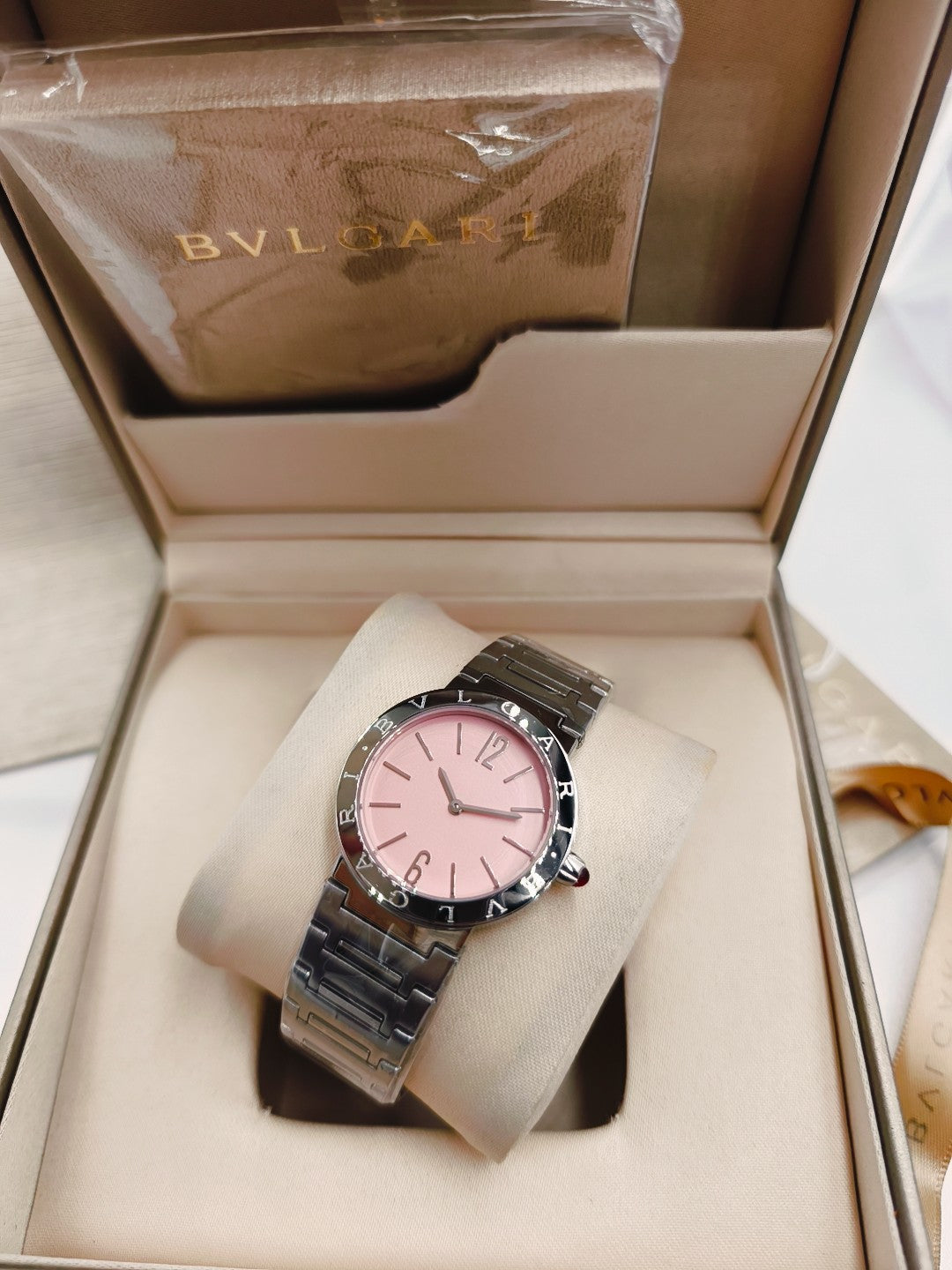 BVLGARI 33mm Sliver Case Steel