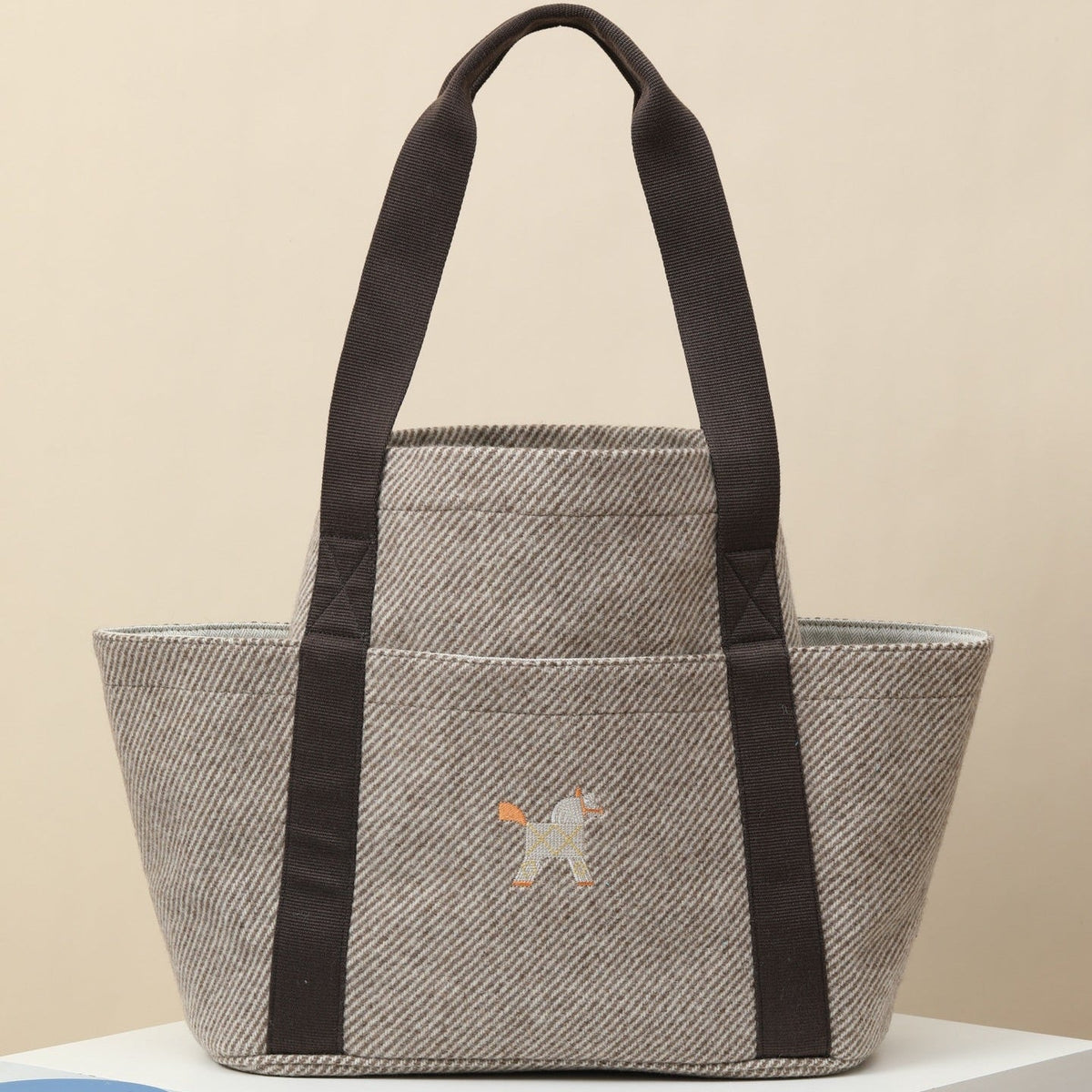 High-end Hermes 2026 Cabriole Nappy Bag 50cm Canvas