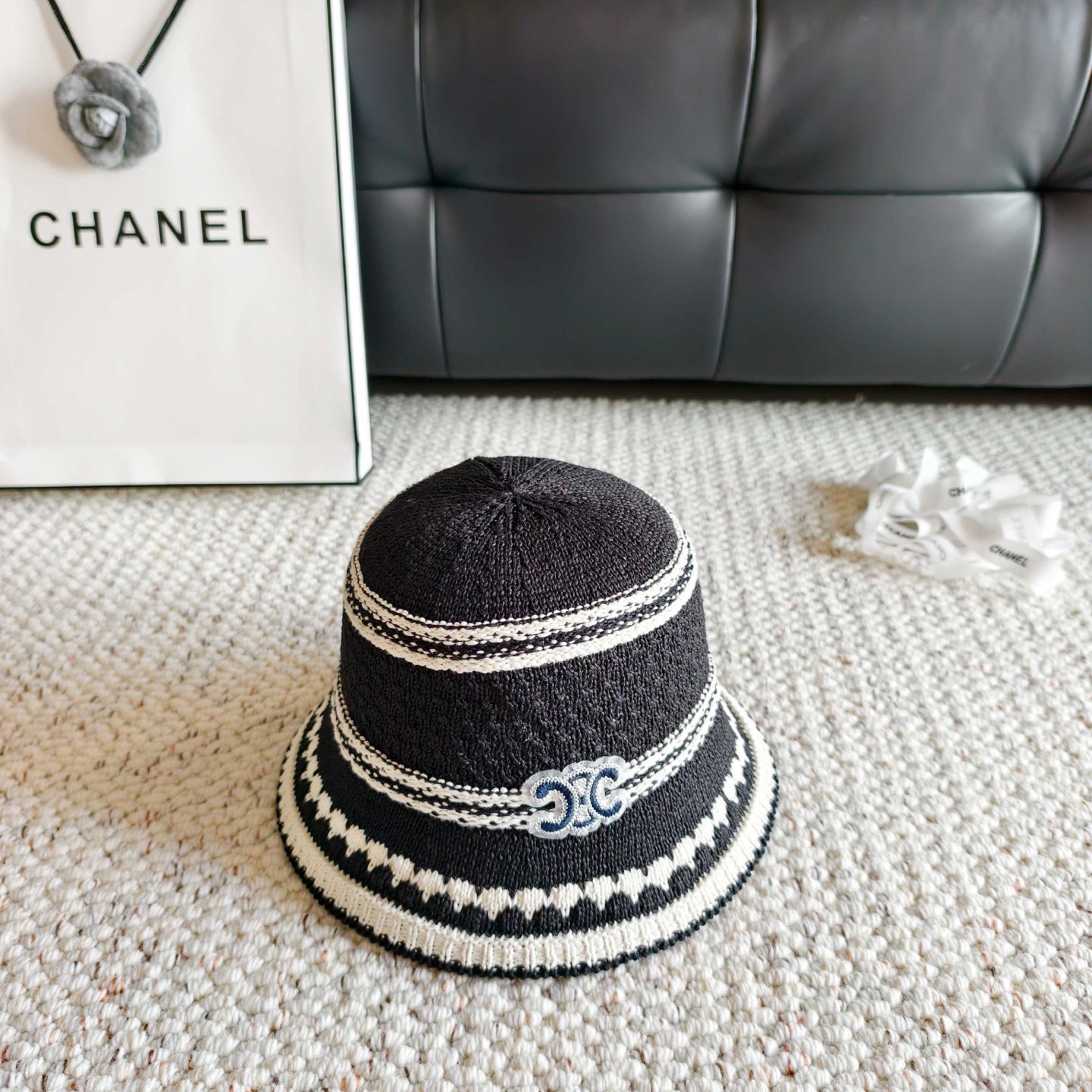 Celine Bucket Hat Wool 240675