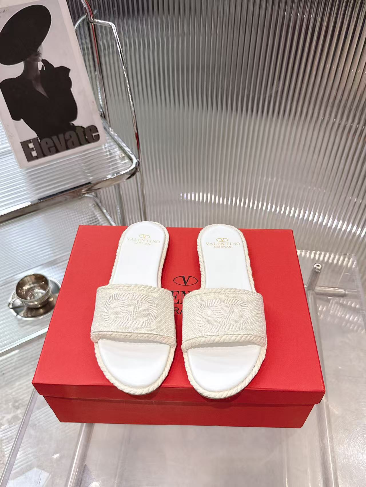 Valentino 2026 Slipper Fabric Leather 910931