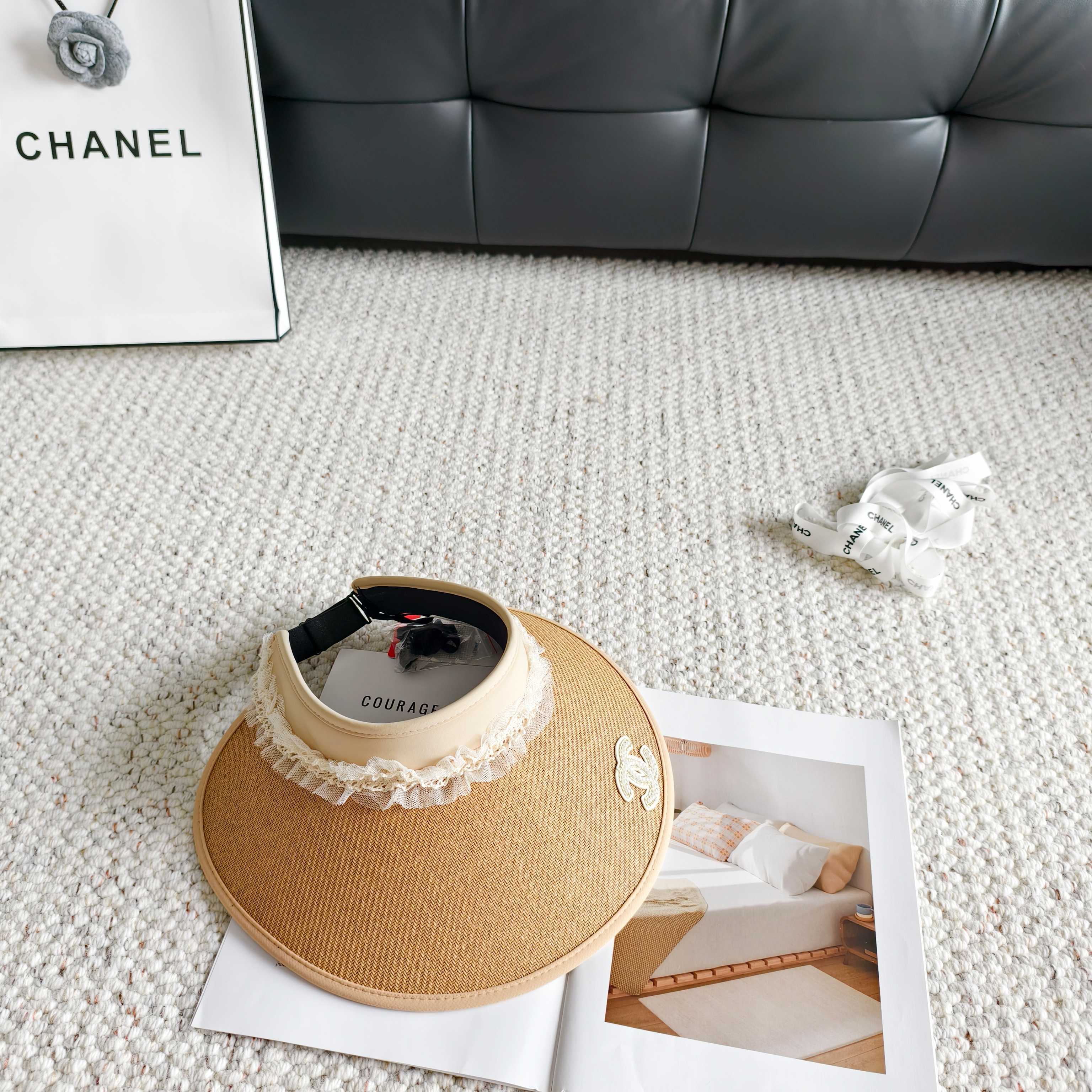 Chanel Lace Visor Hat 299888