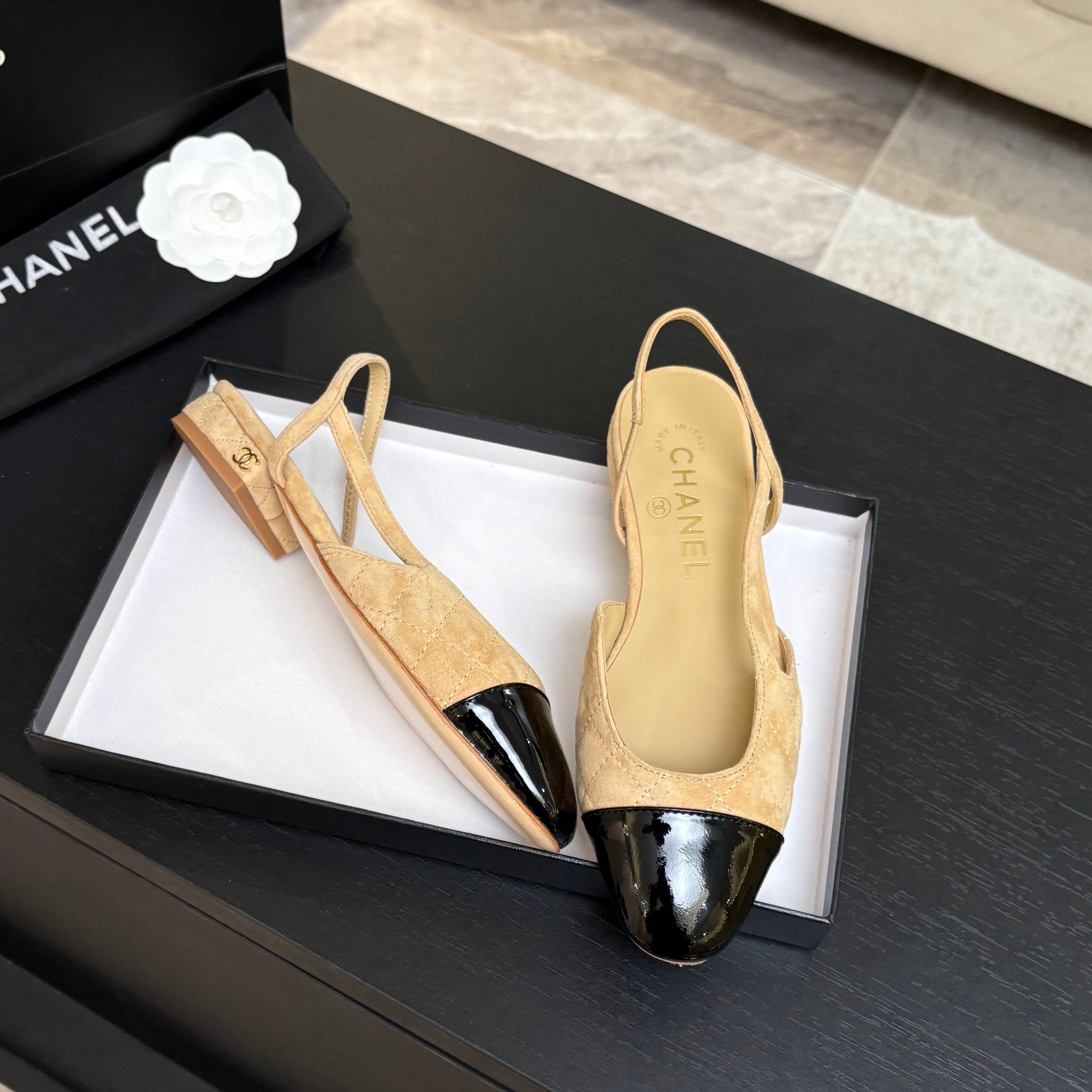 Chanel 2026 Shoe Denim Suede Sheepskin 958004